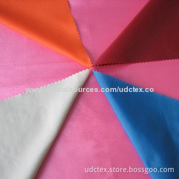 Azo-free Nylon Taffeta Fabric with Various Density, Plain-dyed, Soft Texture